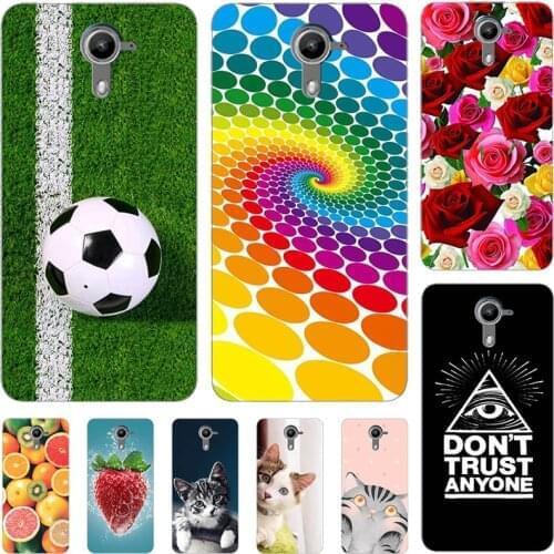 Soft TPU Cover For Wiko U Feel Prime 5.0" Ufeel Prime Case Cute Lovely Cartoon Pattern Phone Coque Capa Shell Bag Funda