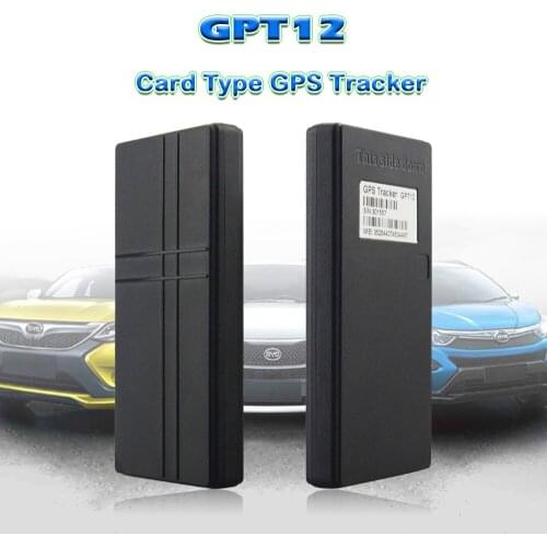 GPT12 Portable GPS Tracker Car Vehicle GPS Locator 5000mAh Battery Long-time Standby With GEO-Fence Alarm Real-time Tracking