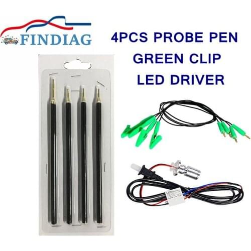 Professional Connect Cable For 4Pcs/Set New BDM Frame for Fgtech BDM100 Probe Pin 4pcs LED Driver Charger