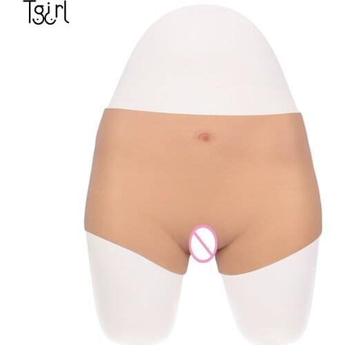 Fake Vagina Cosplay Underwear Design Silicone Panty For Crossdresser Transgender Drag Queen Tranvestismo