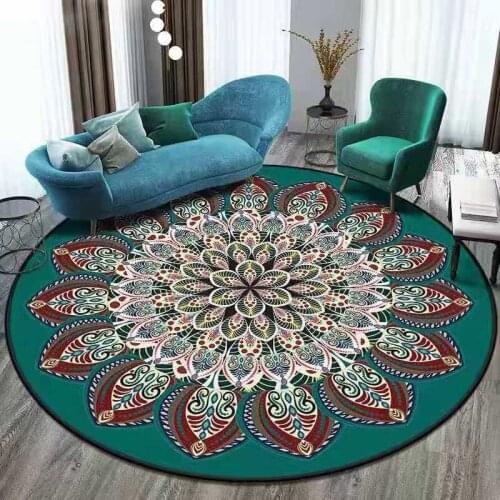 Modern Classic Carpets for Living Room Mandala Bohemia Printed Prayer Floor Area Mats Bedroom Decor Rugs Soft Non-slip Tapestry