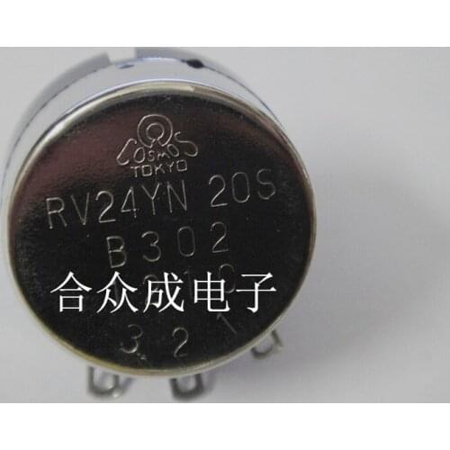 TOCOS RV24YN20SB302 3K single turn potentiometer RV24YN20S B302 B3K governor switch