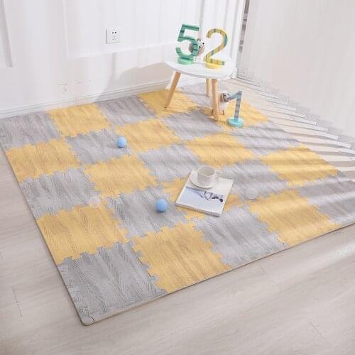 Thicken Baby Foam Puzzle Play Mat Kids Toys Playmat Carpet for Childrens Wooden Interlocking Crawling Exercise Floor Rugs