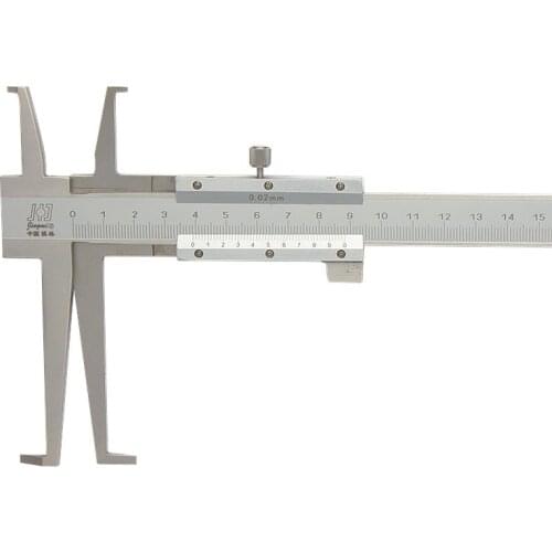 Inside Groove Vernier Caliper 9-150mm/0.02 Stainless Steel Inner Vernier Calipers Double Claw Professional