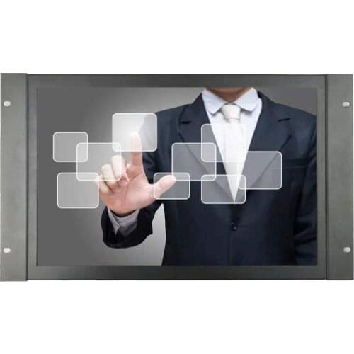 ZHIXIANDA Metal Case With HDMI VGA D-Sub BNC AV USB Input 17.3 Inch 1920x1080 Open Frame Capacitive Touch Screen LCD Monitor