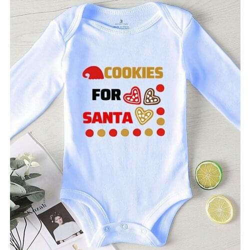 Toddler Boy Winter Clothing Newborn Girl Outfits Bodysuit for Newborns Christmas Clothes Kids One Piece Autumn Jumpsuits