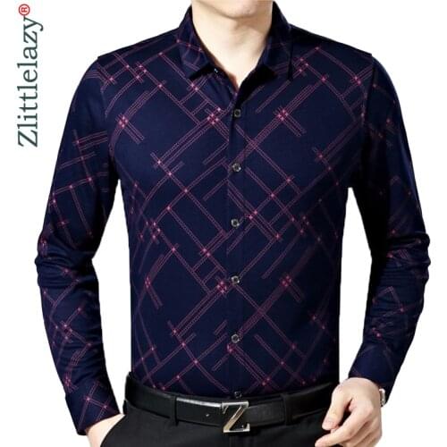 ZLITTLELAZY Shirts For Men