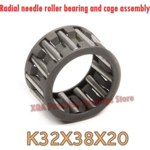 10PCS/LOT K323820 Radial needle roller bearing and cage assembly 32*38*20 mm K32X38X20 49242/32