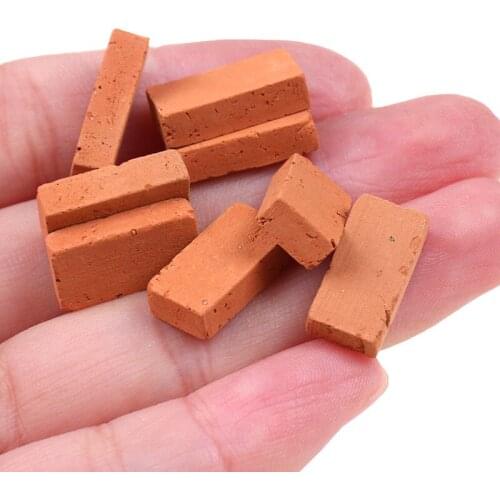 50/70PCS 1/16 Dollhouse miniature simulation brick diy sand table landscape scenery clay