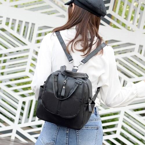 Aosbos Soft Casual Women Small Backpack Fashion Vintage Backpacks New High Quality Large Capacity Travel Backpack School Bag