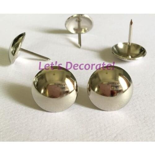 Free shipping 150pcs/lot 19mm Nickel Plated Home or Garden Decorative Tack, Hobnail, Upholstery Nail