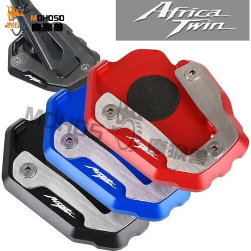 For Honda CRF1100L Africa Twin Adventure Sports ES/DCT 2020-2021 Motorcycle Kickstand Extension Foot Side Stand Enlarger Plate