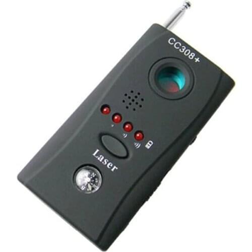 RF Signal Camera Audio Bug Detector Locator Tracker Multi-DetectingFull-Range All-Round Wireless Hidden Camera Finder CC308
