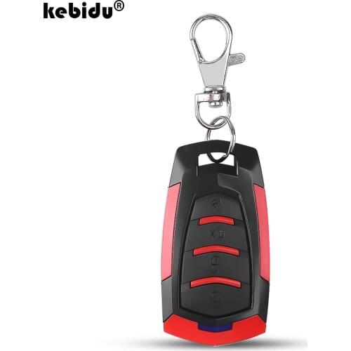 Kebidu Cloning Remote Control 433 Mhz Duplicator For Garage Gate Door Fixed Code Remote Copy Remote Controller 433MHZ