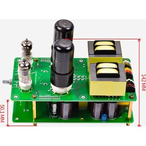 APPJ Single End 6J1 + 6P6P（6V6） Tube Amplifier Kit DIY Board Class A Power AMP Hifi Vintage Audio DIY 3W+3W /voltage: 85-264Vac