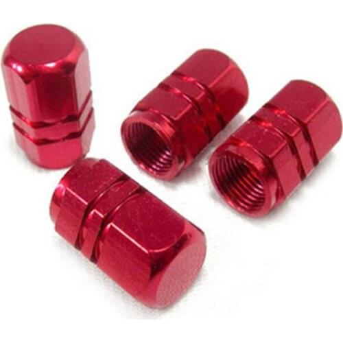New 4pcs/pack Theftproof Aluminum Car Wheel Tires Valves Tyre Stem Air Caps Airtight Cover hot selling