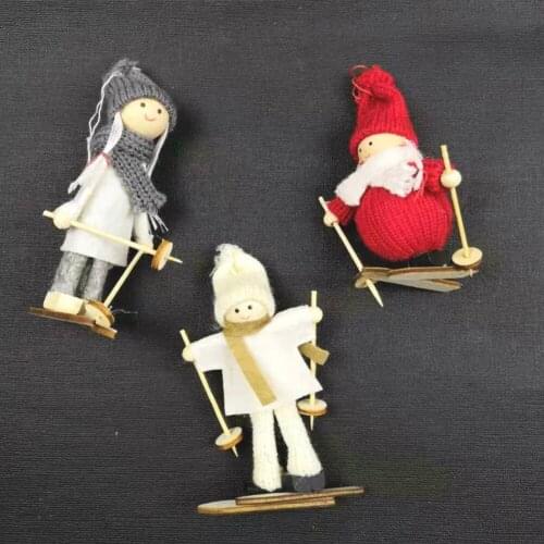 New Christmas Angel Plush Doll Toy Christmas Tree Pendant Ornaments Party Decoration Ornaments Dropship