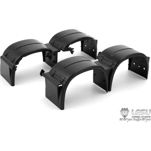 LESU Plastic Fender Mudguard for 1/14 TAMIYA RC MAN 4x4 4x2 Tractor Truck DIY Car Model Dumper