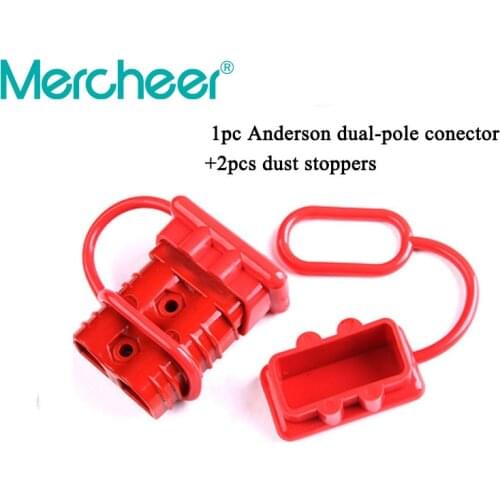 50A 120A 175A 350A PP30 PP45 Anderson Connector Plug with 2pcs Dust Protection Cover