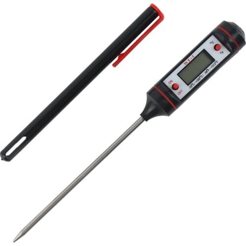 Accurate Kitchen BBQ Digital Probe Electronic Thermometer Barbecue Food Cake Meat Cooking Termometer Temperature Measuring Tool