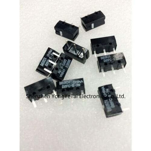 YYT Genuine mouse micro switch D2FC-F-7N (10M)(OF) Universal 30 million times life Hot wholesale