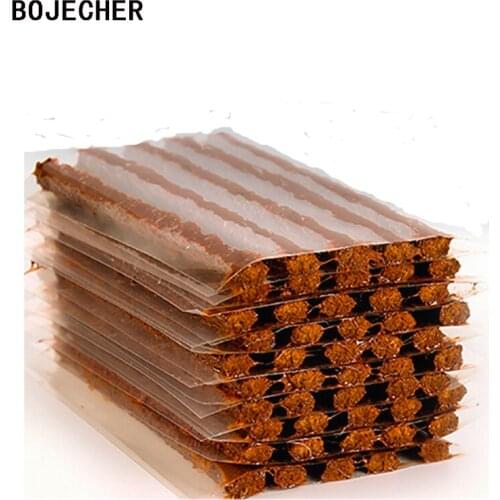 10pcs Tubeless Tire Repair Tools For Tyre Puncture Emergency Off road travel Car Motorcycle Tyre Repair Rubber Strip Tire seal