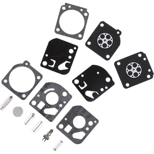 15Pcs/set Carburetor Carb Gasket Diaphragm Repair Rebuild Kit Fit For Zama RB-29 Ryobi 26cc && 30cc Carb Blower Trimmer