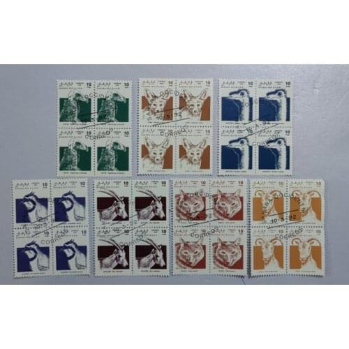 7PCS 1992 Sahara stamps C16 ， Post Stamps Postage Collection