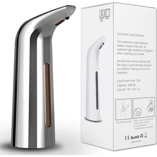 Automatic Liquid Soap Dispenser Intelligent Sensing Hand Washing Device 400ml
