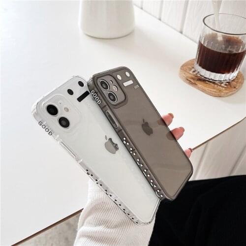 Side Fun Smiley Face Applicable To Apple 11 Phone Case IPhone12 Pro Lovers Xsmax Creative XR Iphone 11 Pro Max Cases