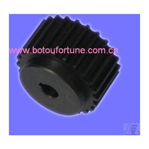 Spur gear C45 steel 10 teeth 2M with 10mm width 6.35mm central hole