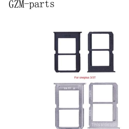 GZM-parts 1 Piece For One Plus 3t 3 Oneplus3t SIM Card Tray Holder Slot Part for OnePlus 1 2 3 3T X Smartphone Replace Part