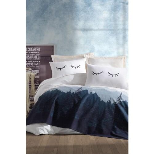 2021 PIQUE Set Turkish Cotton With Pillowcase Bedspread Sets Bed Linen Sheet Modern For Summer King Size Duvet Cover Pink Love