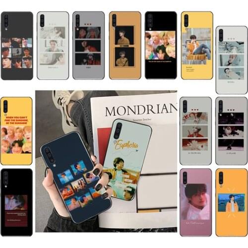 KPOP Euphoria Jungkook Phone Case For Samsung A31 A50 A32 A12 A02 A52 A72 A51 A70 A71 A21S A10 A20 A30 A40