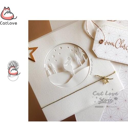 Wishing Girl Metal Cutting Dies Scrapbooking Stencil Die Cuts Card Making DIY Decorative Craft Embossing New Dies For 2020