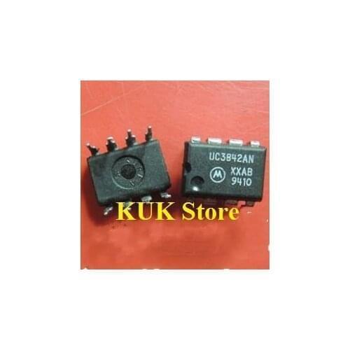 Real 100% Original NEW UC3842AN DIP-8 50PCS/LOT