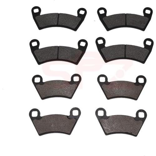 Motorcycle Front and Rear Brake Pads for POLARIS 900 Ranger RZR XP 2011 2012 2013 2014 2015