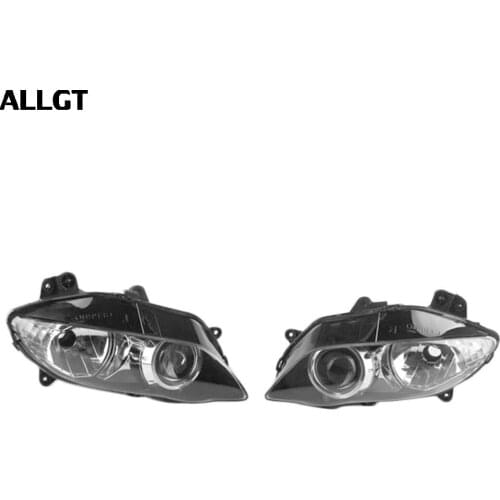 ALLGT Front Headlight Headlamp Assembly For Yamaha YZF R1 2004 2005 2006