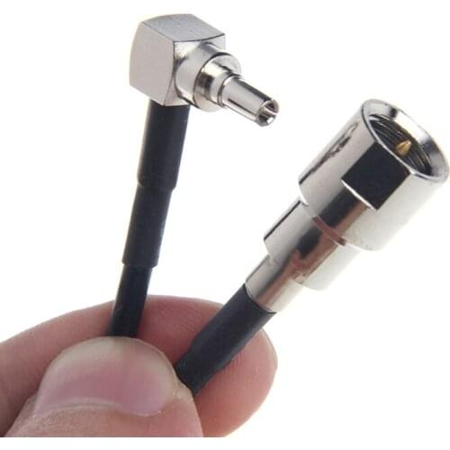 FME Male Plug To CRC9 Right Angle Connector RG174 Pigtail Cable 15cm 6" Adapter