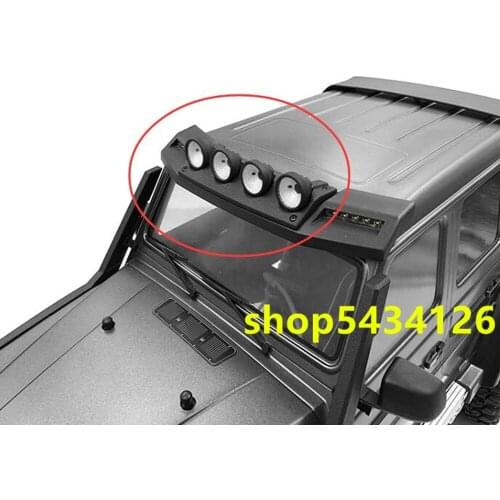 Plastic Roof Lights Bar Rc Crawler Accessories For Rc Car 1:10 Remote Control Toys Parts Traxxass Trx4 Trx6 G500 G63 4X4 6X6
