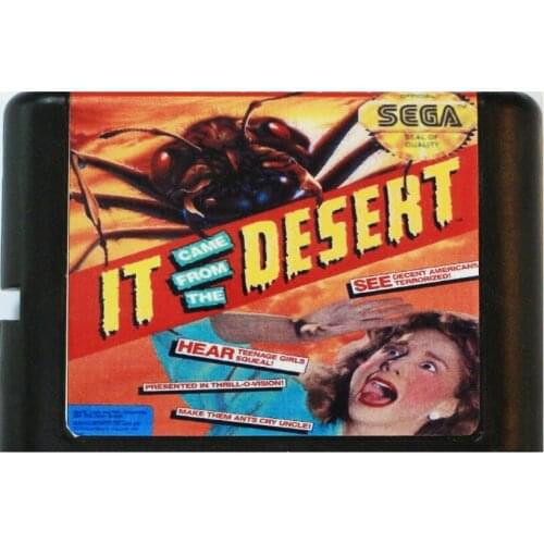 It Came From The Desert 16 bit MD Game Card For Sega Mega Drive For SEGA Genesis