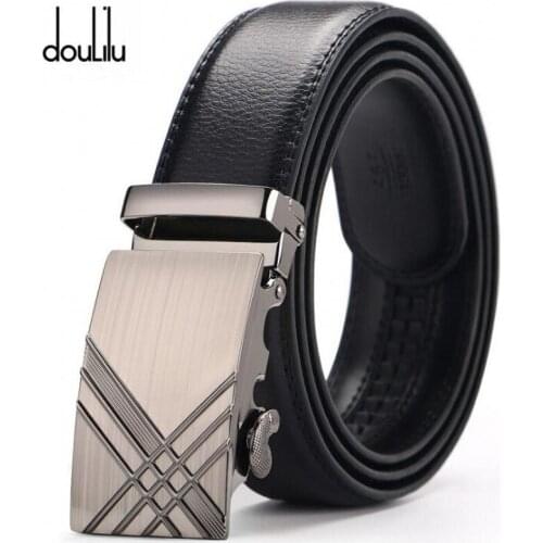 Fashion Designer Belts For Men High Quality Male Genuine Leather Automatic Buckle Strap Famous Luxury Brand Wedding Waist Belt