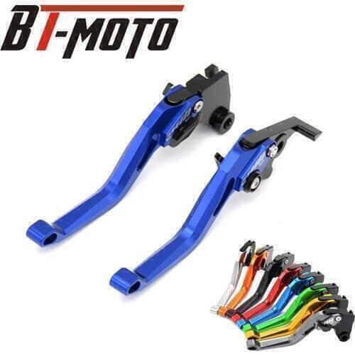 For MOTO GUZZI AUDACE / ELDORADO / MGX21 2015 2016 3D Rhombus Short Handle Motorcycle 5D Brake Clutch Levers Customizable LOGO