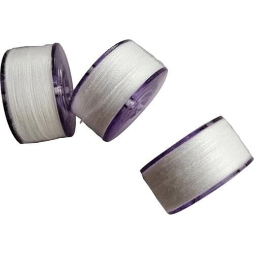 Simthread white black Prewound 90 Weight Thread Embroidery Bobbins Size A Class 15 Style 15J SA156 Bobbin Thread for brother etc