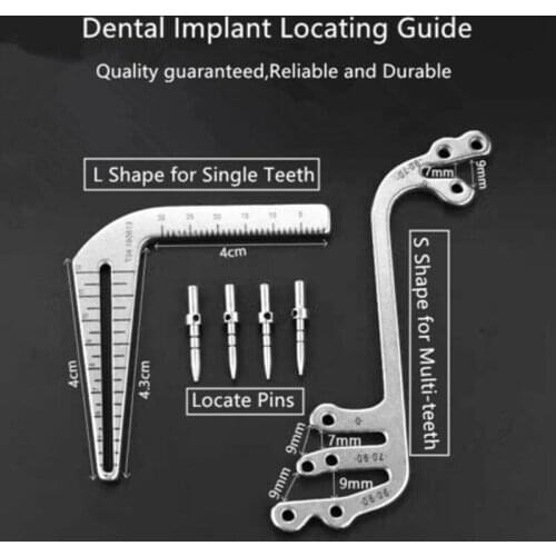Dental Gauge Implant Drilling Guide Locator Parallel Depth Pins