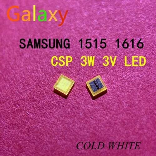 100PCS samsung LED LCD Backlight TV Application LED Backlight 3W 3V CSP 1515 Cool white LCD Backlight for TV TV Application