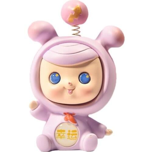 Creative Shaking Head Girl Doll Cartoon Ornament Home Car Desktop Decor Gift Kids Educational Toys for Children Gifts