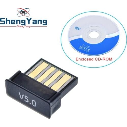 USB Bluetooth Adapters BT 5.0 USB Wireless Computer Adapter Audio Receiver Transmitter Dongles Laptop Earphone BLE Mini Sender