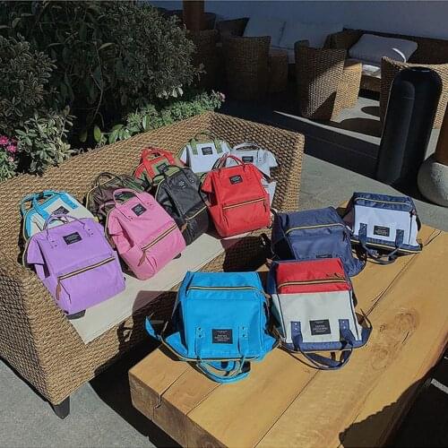 Japanese and Korean Designer Fashion College Backpack Junior High School Student Bag Multi-color Optional
