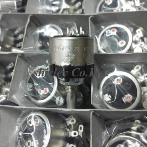 Contactors Japan TOCOS sealed potentiometer with switch RV24YN ME20SB502 5K 502 RV24YNME resistance axis length 20MM switch